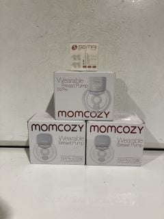 QTY OF MOMCOZY WEARABLE BREAST PUMP