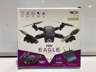 2 X RED 5 FPV EAGLE DRONE