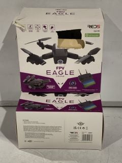 2 X RED 5 FPV EAGLE DRONE