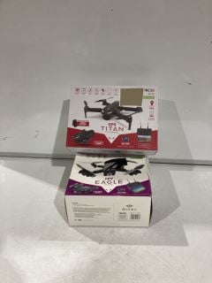 GPS TITAN FPV DRONE, TO ALSO INCLUDE FPV EAGLE DRONE