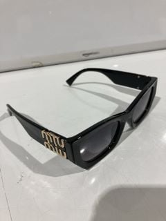 MIU MIU SUNGLASSES BLACK RRP £173