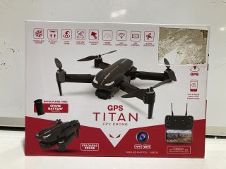 1 X GPS TITAN FPV DRONE