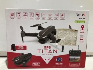 1 X GPS TITAN FPV DRONE