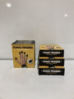 BOX OF ITEMS TO INCLUDE MUSICAL PIANO FINGERTIPS