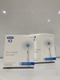 ORAL B IO TEST DRIVE TOOTH BRUSHES