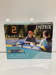 INTEX CHALLENGER 2 INFLATABLE 2 MAN BOAT