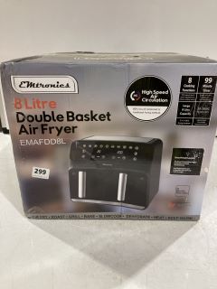 EMTRONICS 8L DOUBLE BASKET AIR FRYER