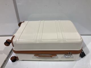 KONO BROWN / CREAM SUITCASE