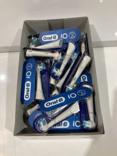 2 X ORAL-B IO TEST DRIVE 25 BRUSH HEADS