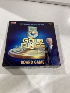 BOX OF 5 GOLD RINGS GAME