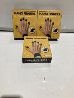 BOX OF RED 5 PIANO FINGERS