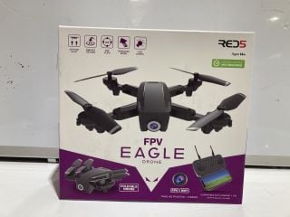 2 X RED 5 FPV EAGLE DRONE