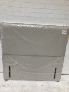 JOHN LEWIS HYPNOS GREY CUSHIONED DOUBLE HEAD BOARD RRP £249