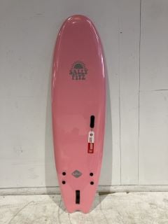 SOFT TECH 6 FT PINK WHITE MARBLE EFFECT SURFBOARD RRP £349