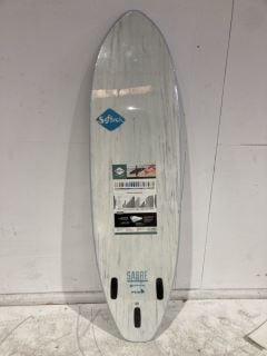 SOFT TECH SABRE 7 FT WHITE SURFBOARD RRP £409