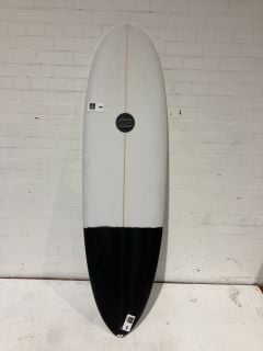 MALUKU WHITE / NAVY 7FT SURFBOARD RRP £480