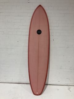 MALUKU PINK 6FT SURFBOARD 7FT 3" RRP £470