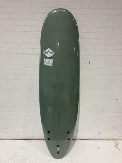 SOFT TECH 6 FT GREEN/WHITE CAMO EFFECT SURFBOARD RRP £409