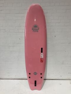 SOFT TECH 6 FT PINK MARBLE EFFECT SURFBOARD RRP £399