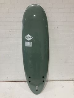 SOFT TECH 6FT GREEN/WHITE EFFECT SURF BOARD RRP £409