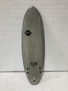 SOFT TECH 6FT DARK MARBLE EFFECT SURFBOARD RRP £349