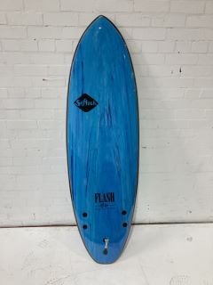 SOFT TECH 6FT BLUE MARBLE EFFECT SURF BOARD RRP £349