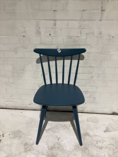 SINGLE BLUE JOHN LEWIS CHAIR RRP