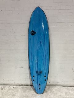 FLASH ERIC GEILSSELMAN FCS II 7'0 AQUA MARBLE SURFBOARD RRP £365