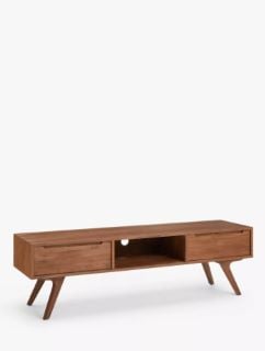 JOHN LEWIS CARA 2 DRAWER MEDIA UNIT - AMERICAN BLACK WALNUT RRP £849 (003255656)