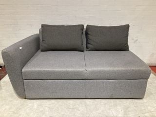 JOHN LEWIS GREY SOFA ( PART LOT) (003313981)