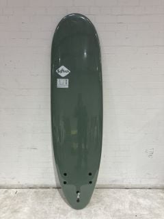 SOFTECH BOMBER 6'10 SMOKE GREEN/WHITE SURFBOARD RRP £439