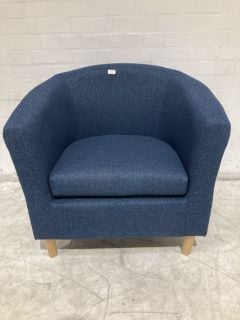 NAVY BLUE CLOPTON TUB CHAIR