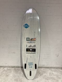 SABRE FCS II 6'6 ICE BLUE SURFBOARD RRP £249