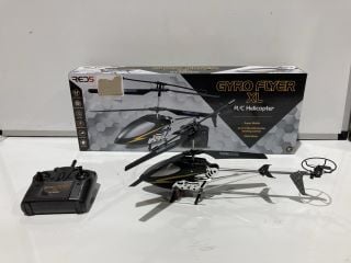 2 RED5 GYRO FLY XL R/C HELICOPTER