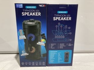 3 RED5 TYPHOON 101 SPEAKER