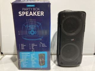 RED5 WIRELESS PARTY BOX SPEAKER TO INCLUDE TYPHOON 101 SPEAKER & HE SOUNDTUBE