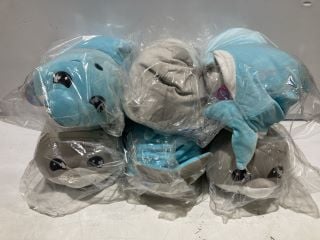 QTY OF FLIPAZOO PLUSHIES