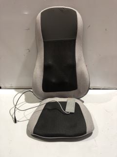 SHARPER IMAGE SMARTSENSE SHIATSU REALTOUCH MASSAGING CHAIR CUSHION RRP £150