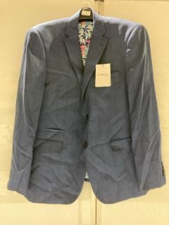 SKOPES TAILORED FIT AQUINO JACKET IN BLUE SIZE 44R £165