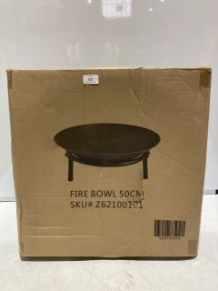 1 X FIRE BOWL 50 CM