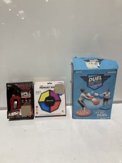 BOX OF ITEMS TO INCLUDE DUAL BATTLE