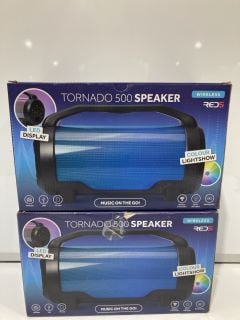 2 X TORNADO 500 SPEAKER