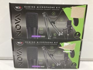 4 X NOVA GAMING MICROPHONE KIT