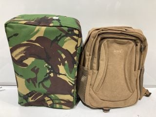 2 X ITEMS TO INCLUDE GRANT OUTDOOR BACKPACK