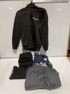 BOX TO INCLUDE BARBOUR WOMENS JACKET, WHITE FOX HOODIES