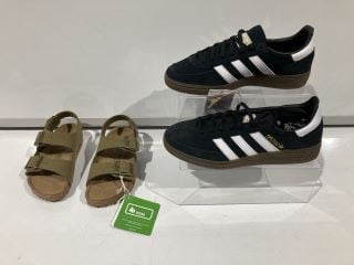 2 X FOOTWEAR TO INCLUDE BIRKENSTOCK KIDS MILANO KINDER PINE GREEN 9 RRP £167.99