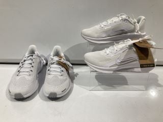 2 X FOOTWEAR TO INCLUDE NIKE W AIR BOOM PEGASUS WHITE 8