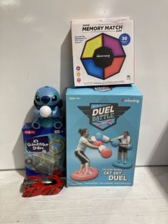 BOX OF ITEMS TO INCLUDE DUEL BATTLE