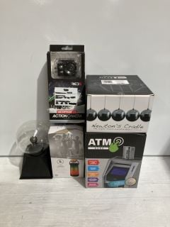 BOX OF ITEMS TO INCLUDE ATM TOUCH SCREEN BANK