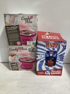 BOX OF ITEMS TO INCLUDE SLUSH PUPPIE MAKER